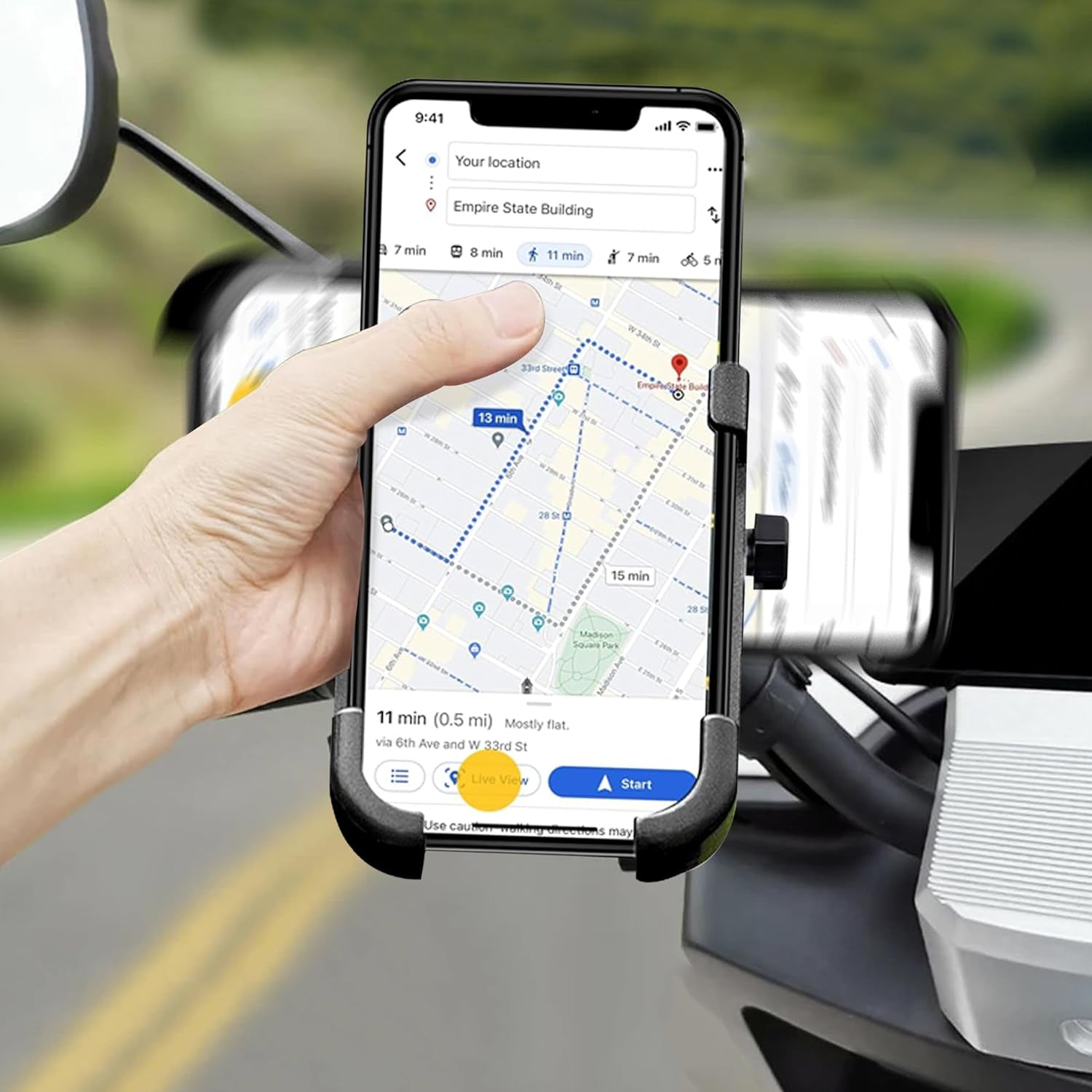 360Â° Mobile Holder for Bike