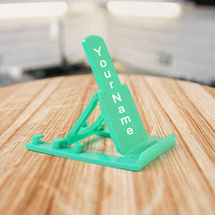 Adjustable Foldable Plastic Mobile Phone Stand Holder (2 Pc)
