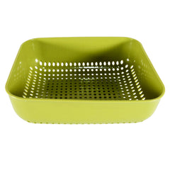 Multipurpose Small Plastic Kitchen Basket, Vegetables and Fruits Washing, Basket (20x17 Cm)