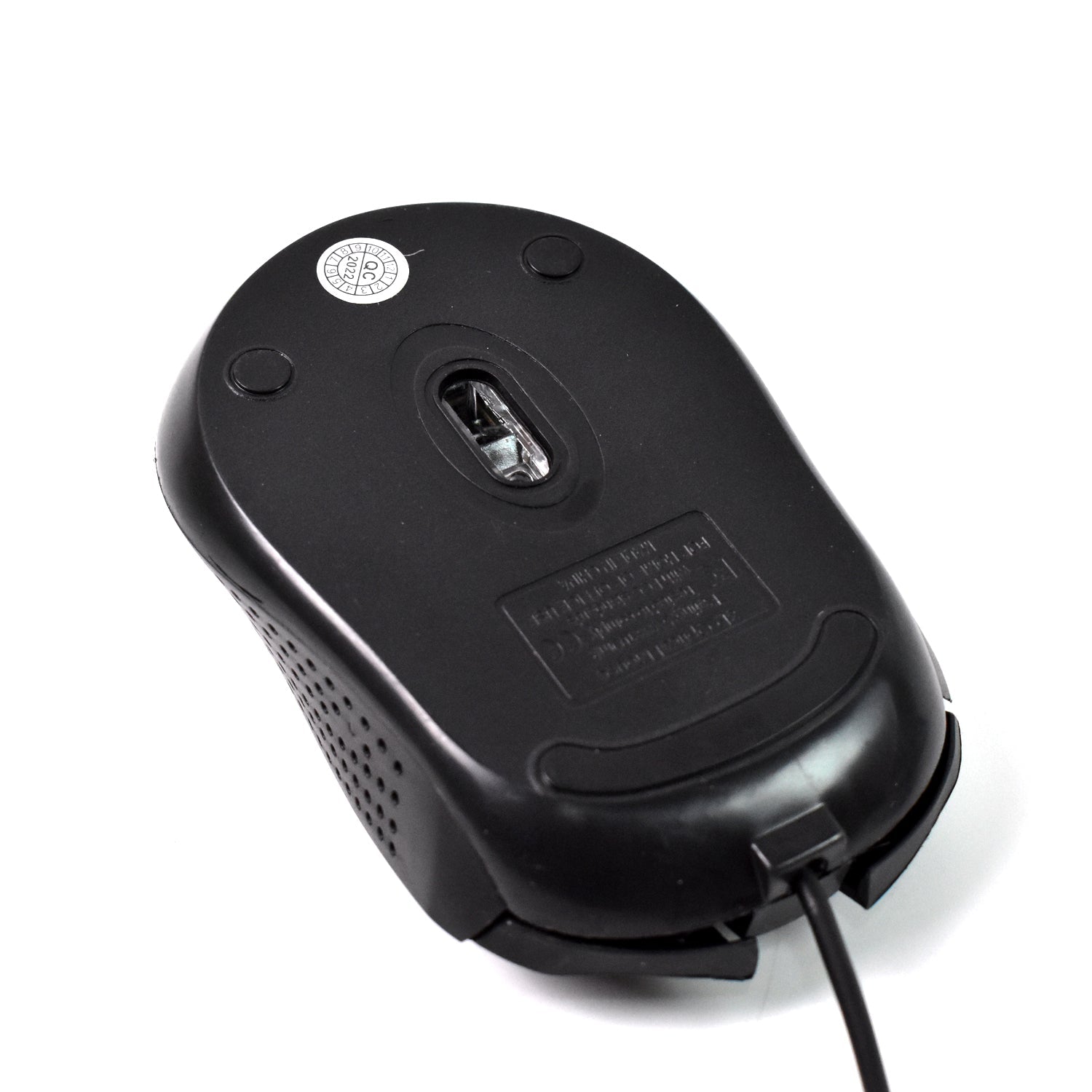 Compshop Wired Optical Mouse M-022 ergonomic side angle