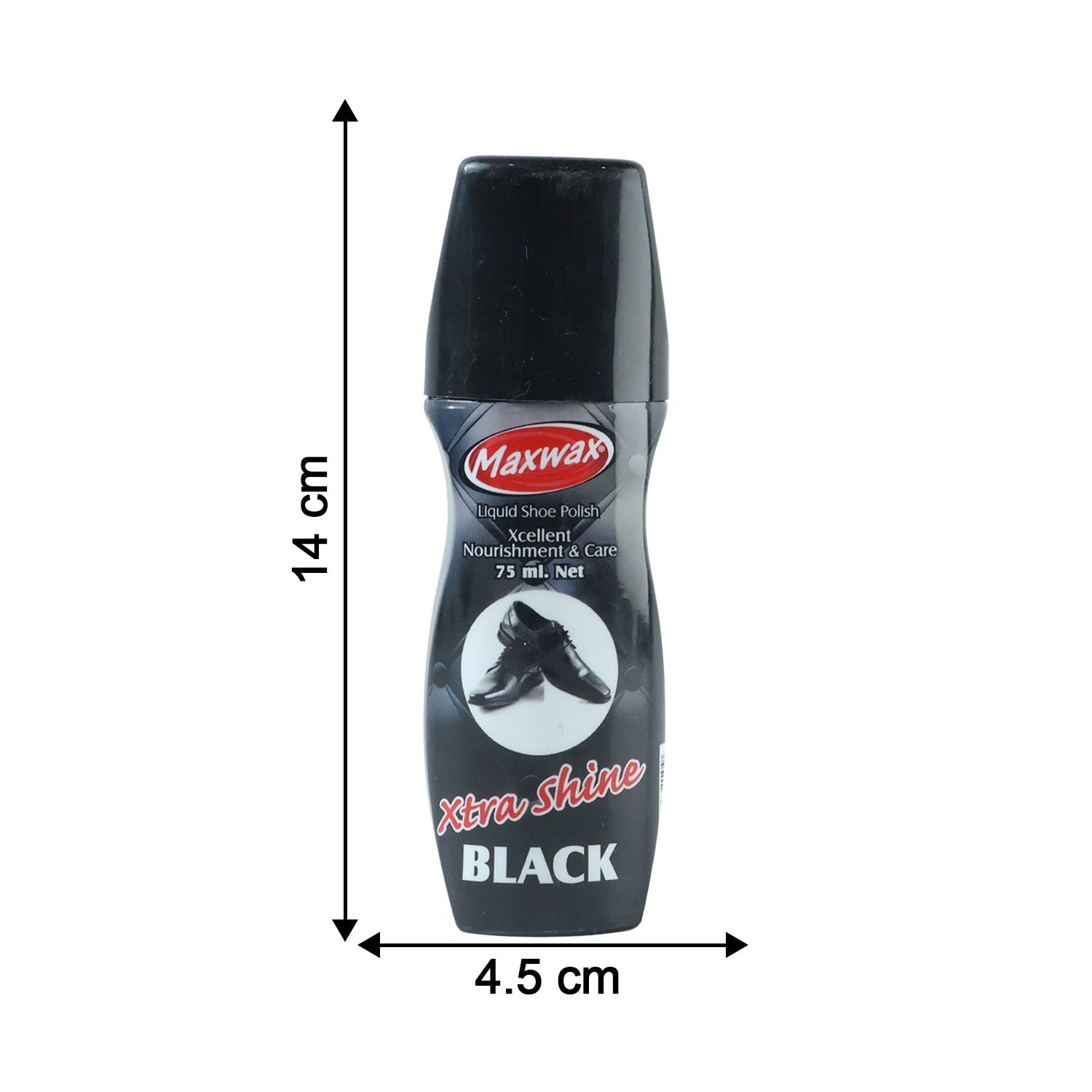 Maxwax liquid polish for footwear care