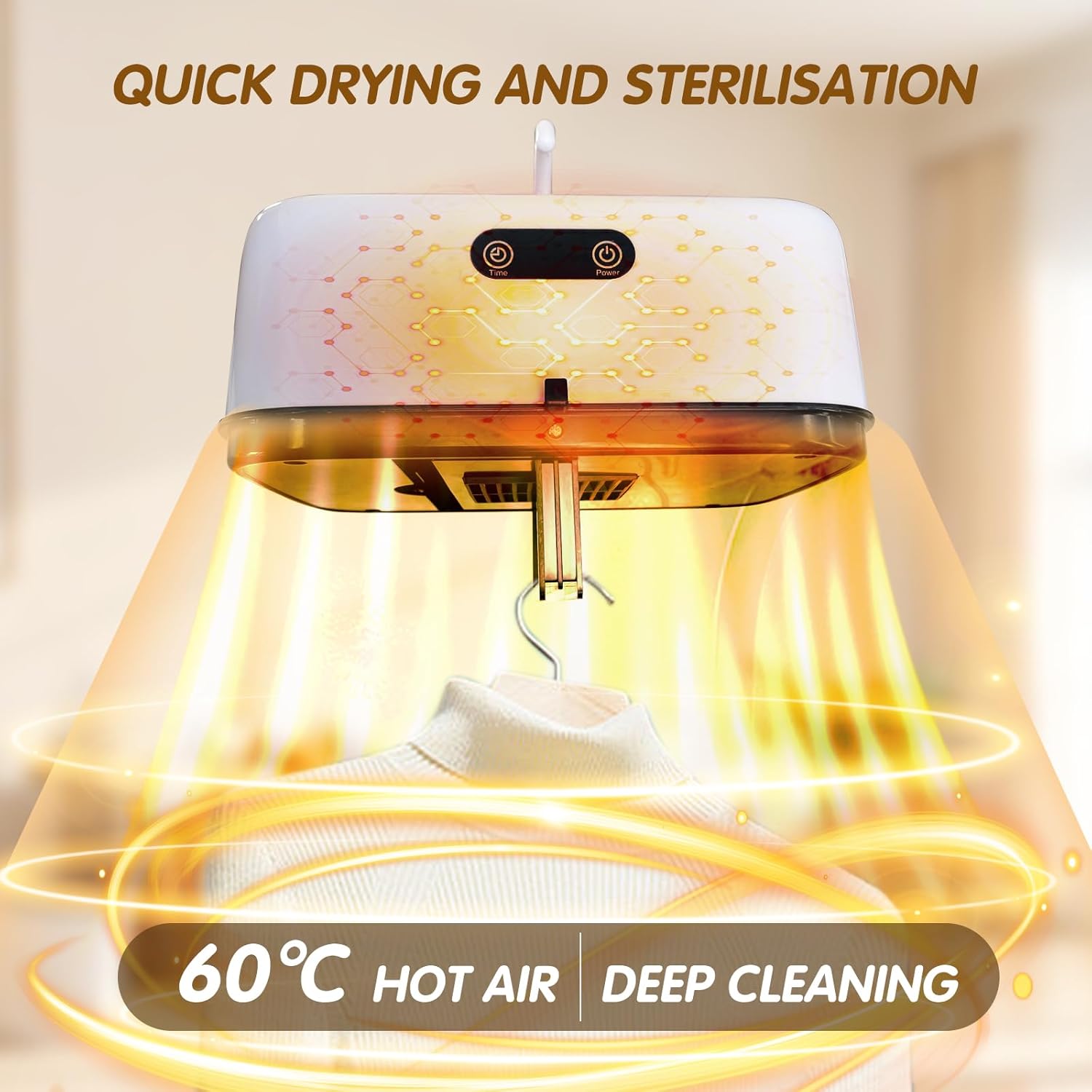 Portable Clothes Folding Dryer, Portable Dryer (1 Pc)