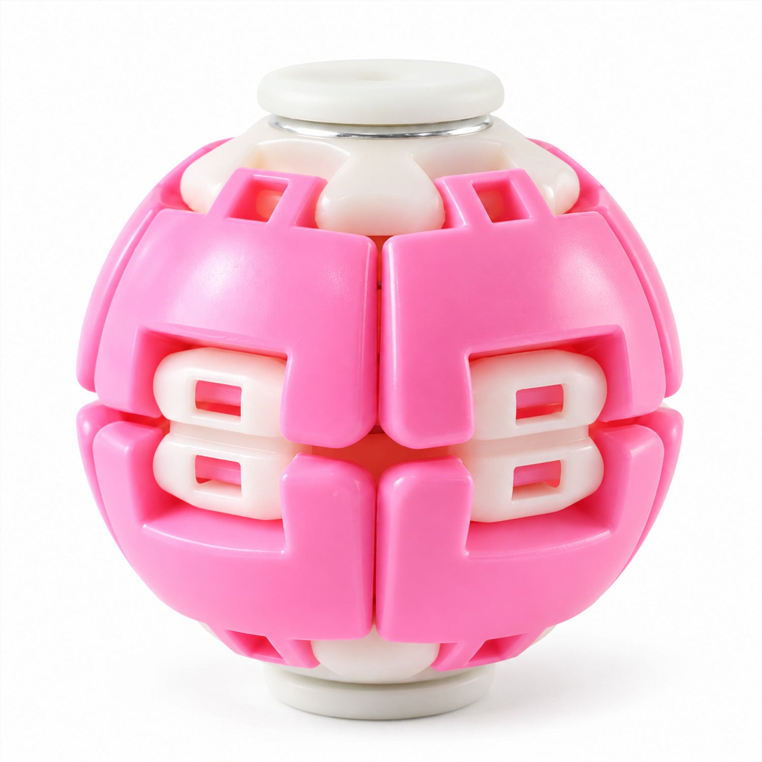 Transforming Spinner Flat Ball Toy with 360 Degree Spin for Kids and Desk Play