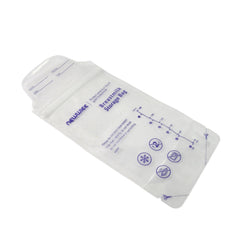 FERVENT Breastmilk Storage Bag, clearly showing its double zipper seal.