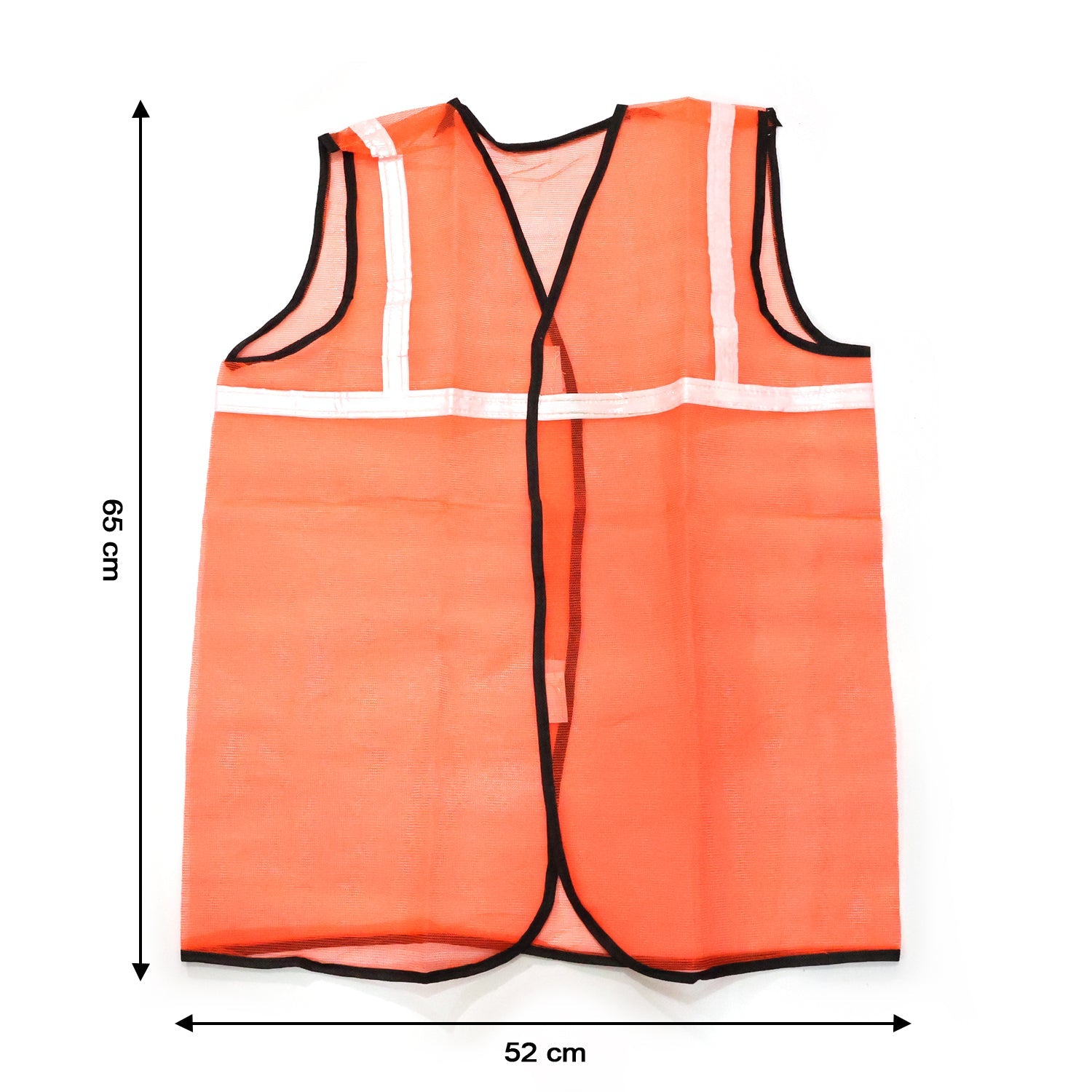 Orange safety reflective jacket on mannequin