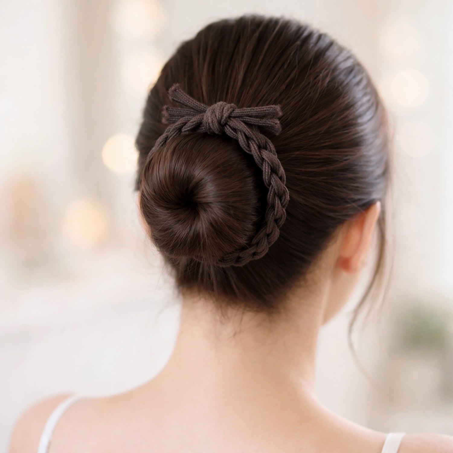 Braided Elastic Hair Bands Set (1 Set)
