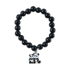 Premium Multicolor Pastel Bead Stretch Bracelet (1 Pc)
