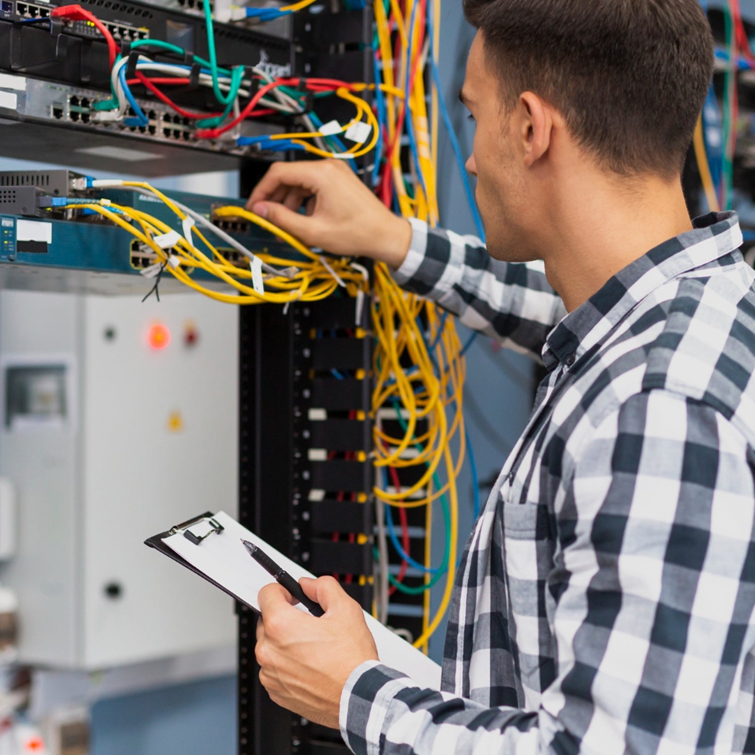 High-Speed 78 Cm Ethernet LAN Cable (1 Pc)