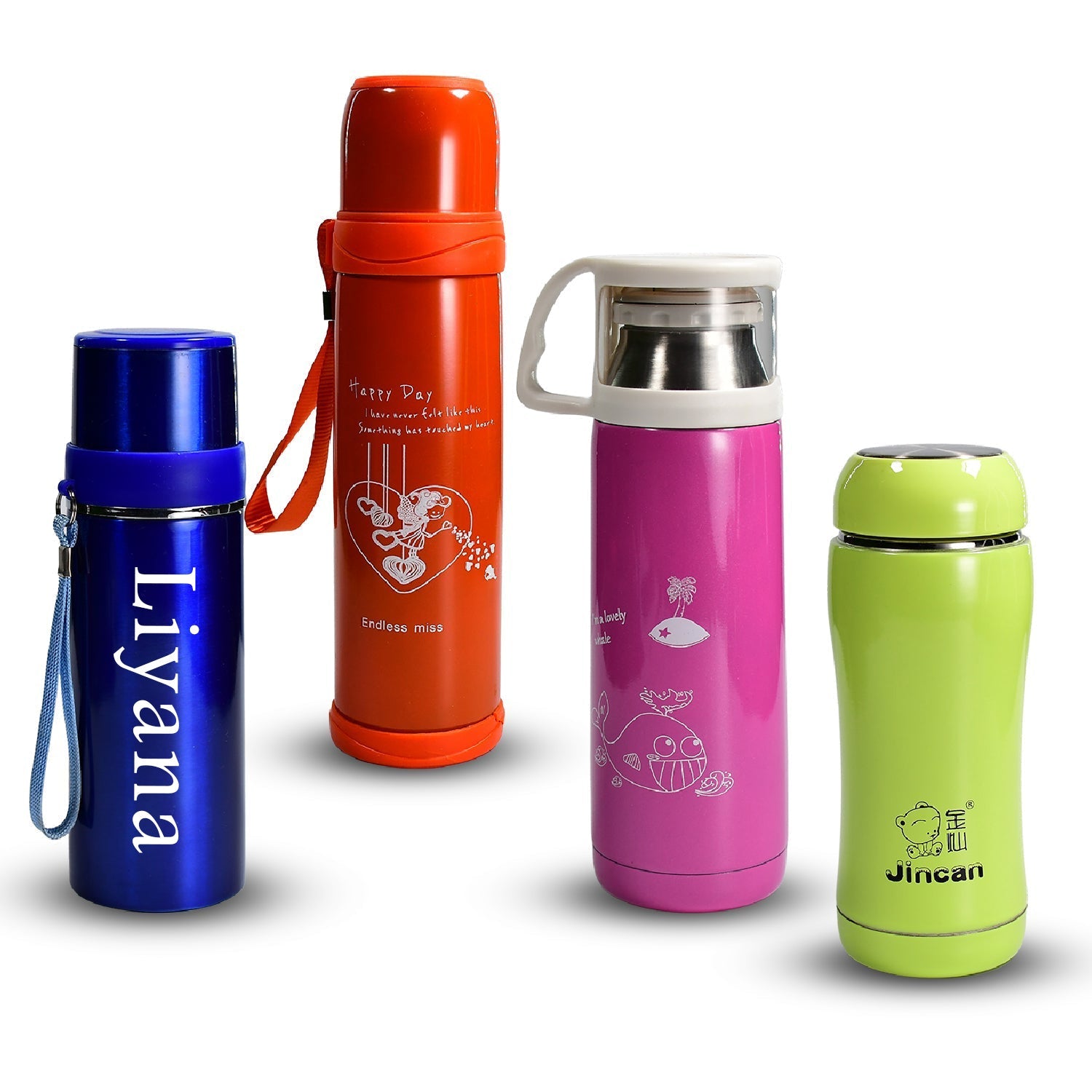 Custom Stainless Steel Bottle for Water & Beverages (1 Pc, Mix Use)