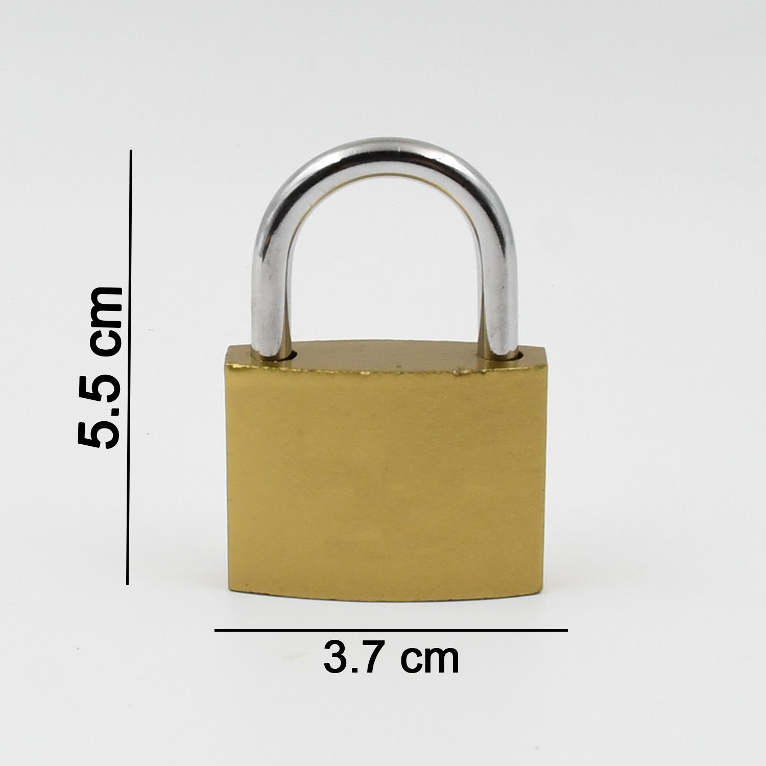 Multipurpose Solid 3 Keys Padlock 38 mm / 1 Pc)