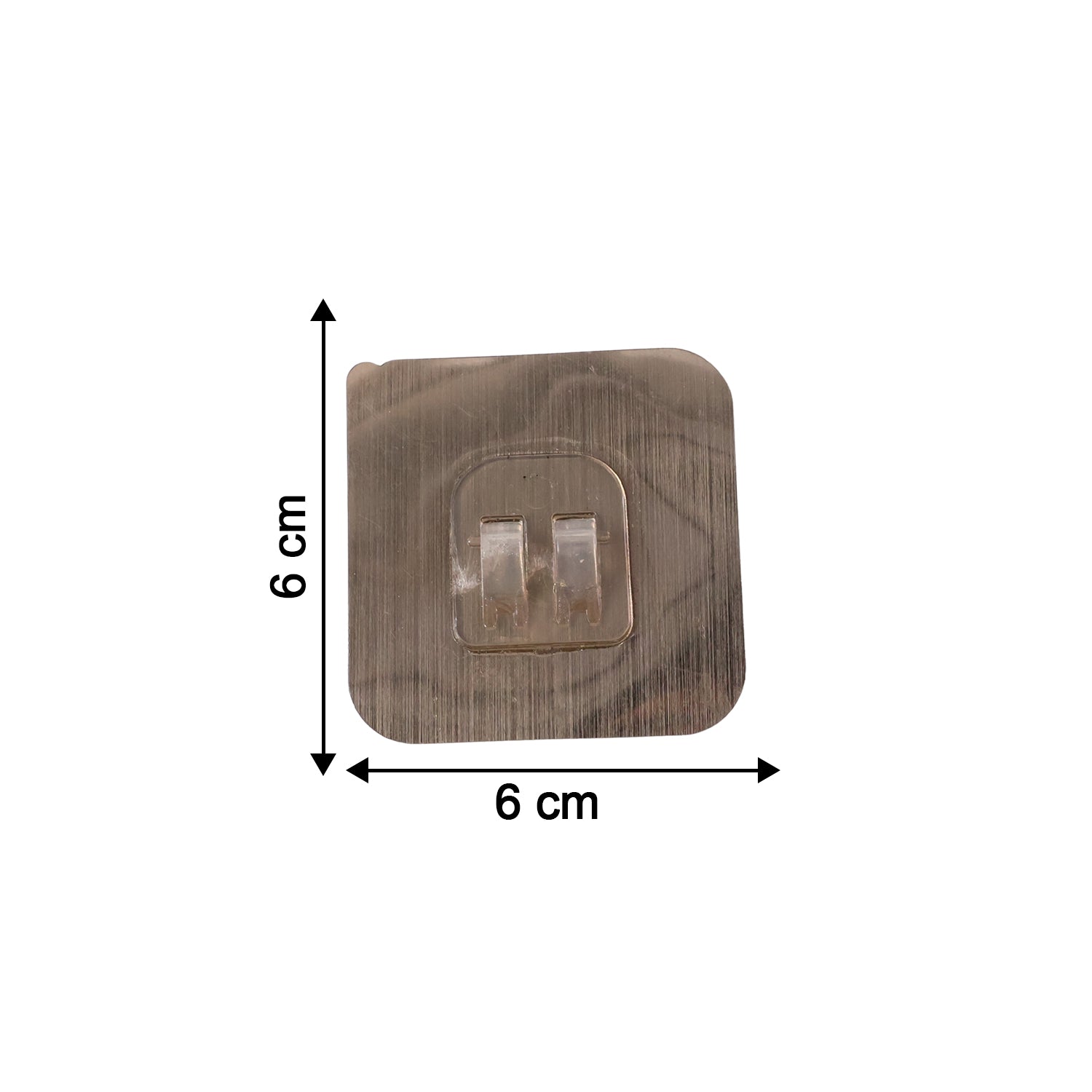 Wall hook hanging a towel