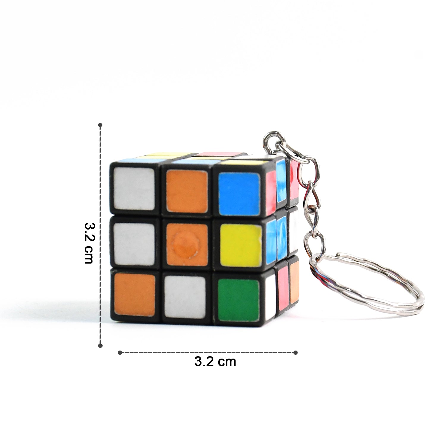 Mini magic cube in travel setting