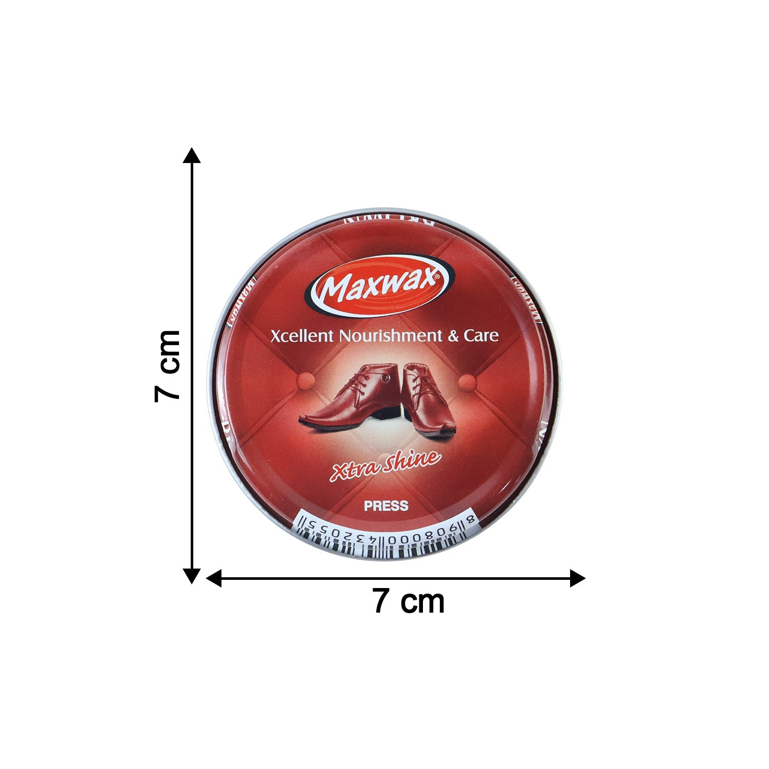 Maxwax Brown Shoe Polish Cream (1 Pc, 40 Gm)