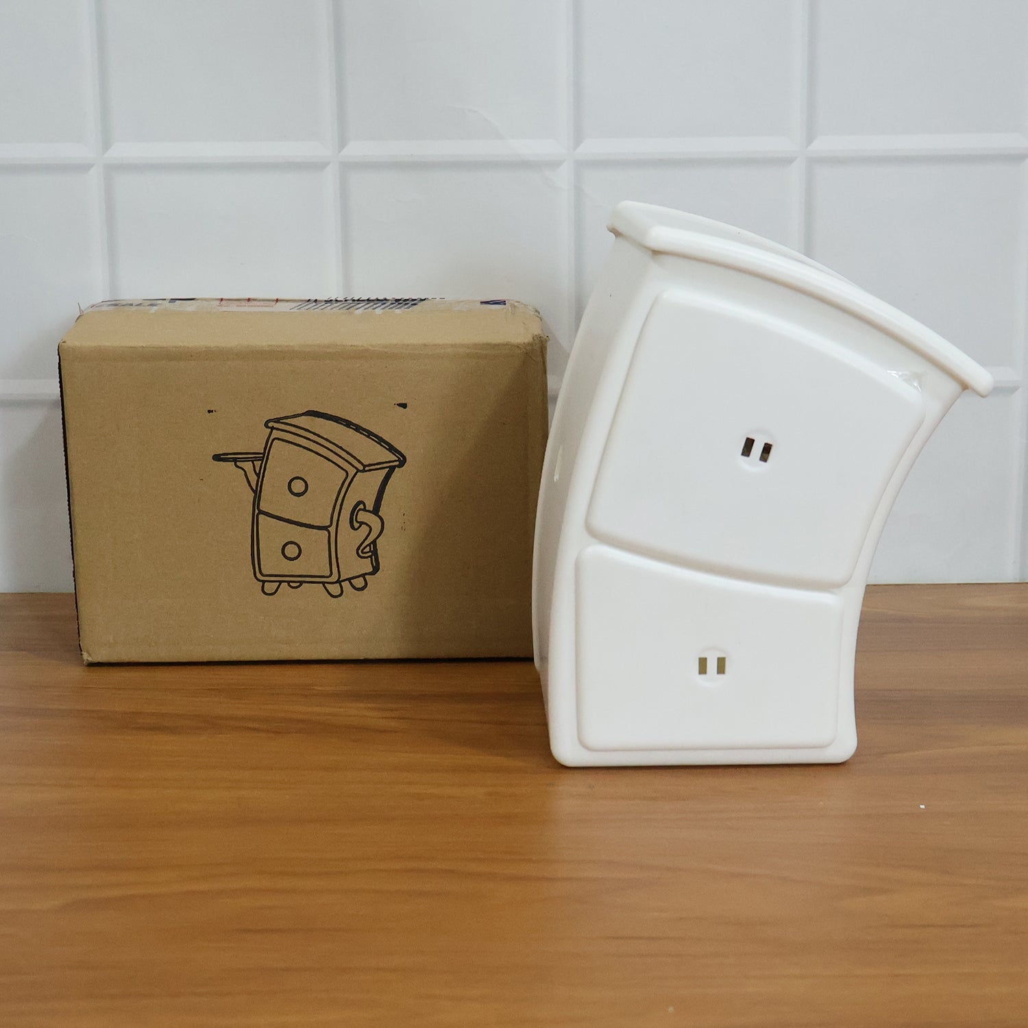 2 Layer Desktop Storage Drawer Organizer (1 Pc)