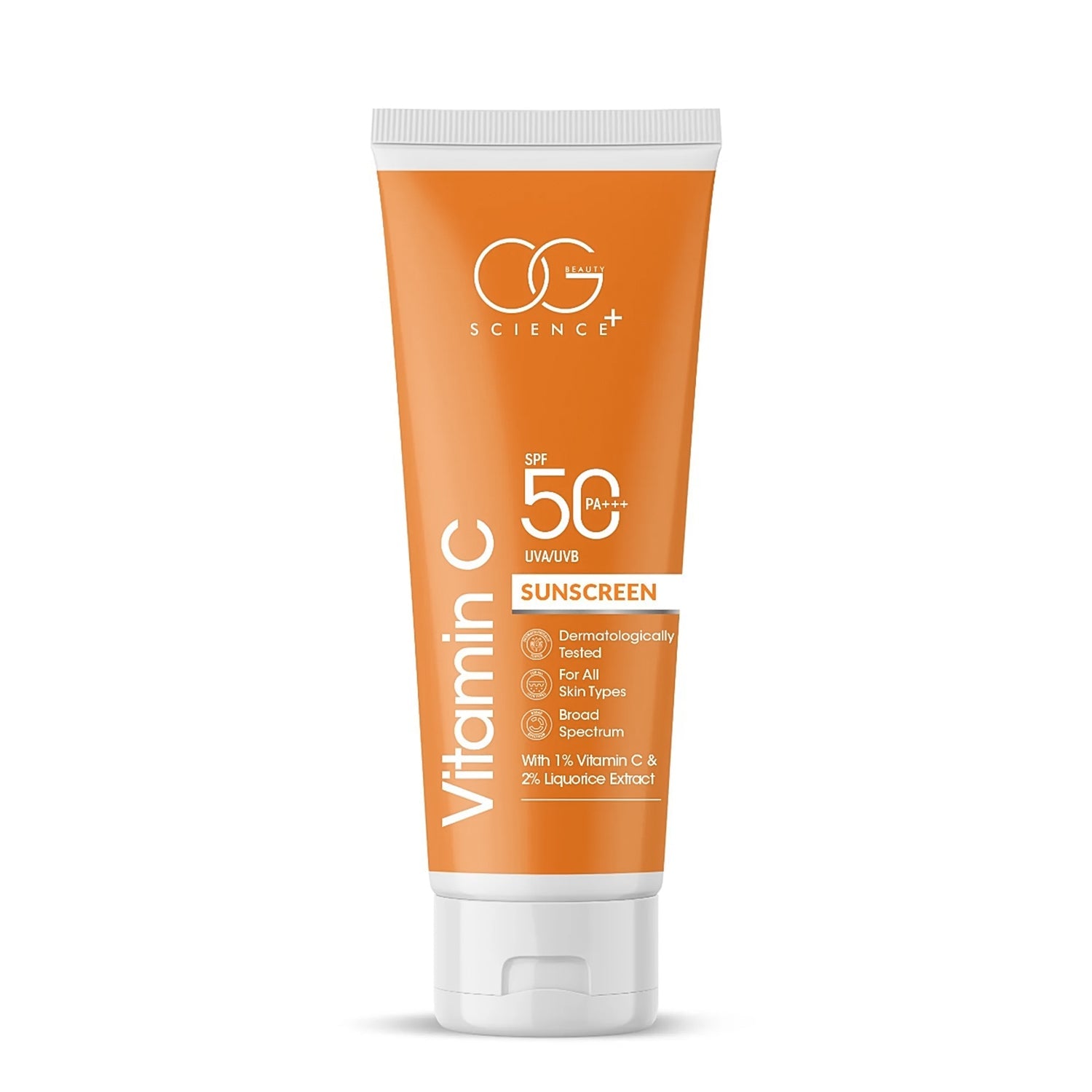 OG Beauty Vitamin C Sunscreen SPF 50 PA+++ - (1 Pc / 50Ml)