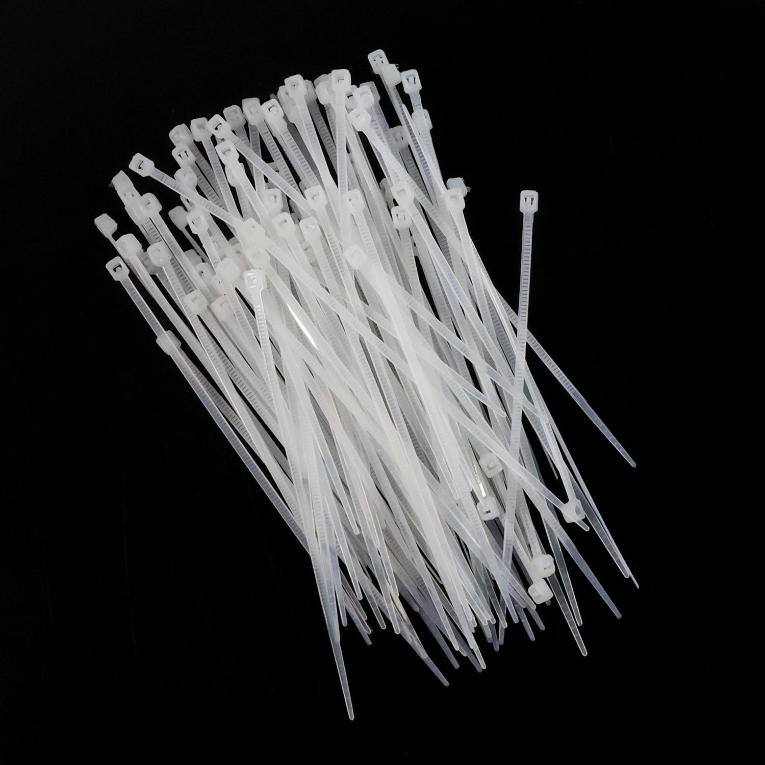 3Ã—100 MM Nylon Heavy Duty Self-Locking Cable Ties bundle