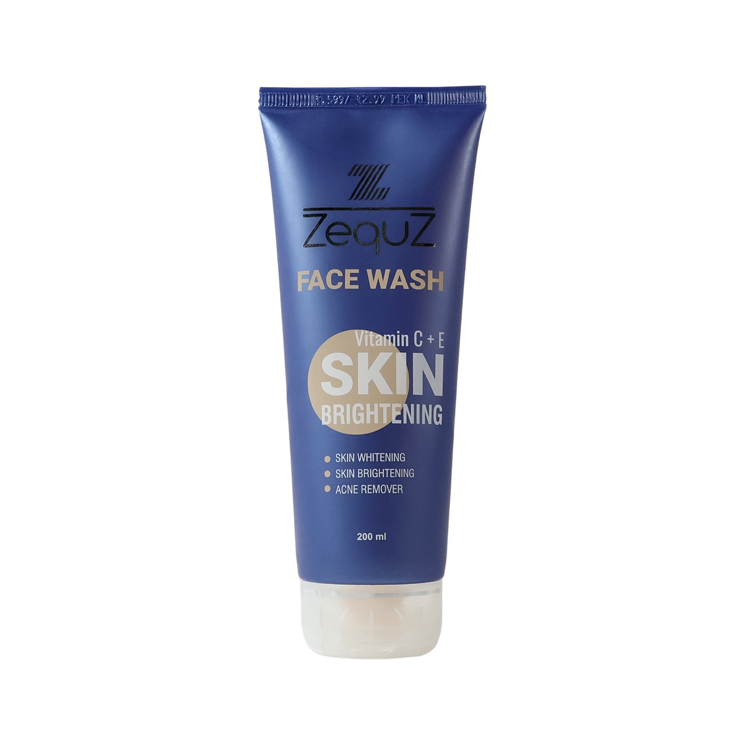 Zequz Vitamin C + E Brightening Face Wash - (200 ML)