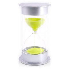 45-Minute Green Sand Timer â€“ Hourglass Time Management Tool for Classroom & Games (Color : Green)