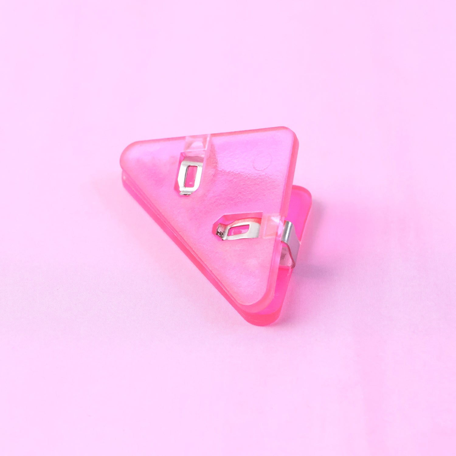 Small triangle corner paper clip