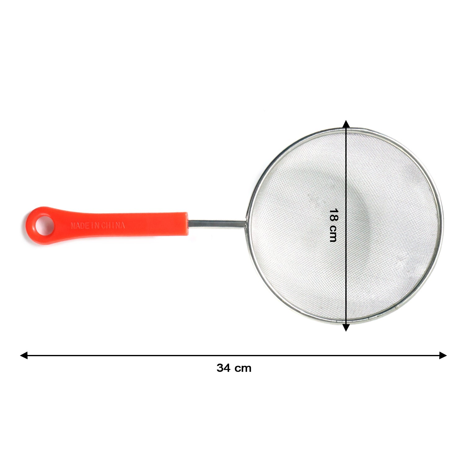 Kitchen strainer showing mesh details