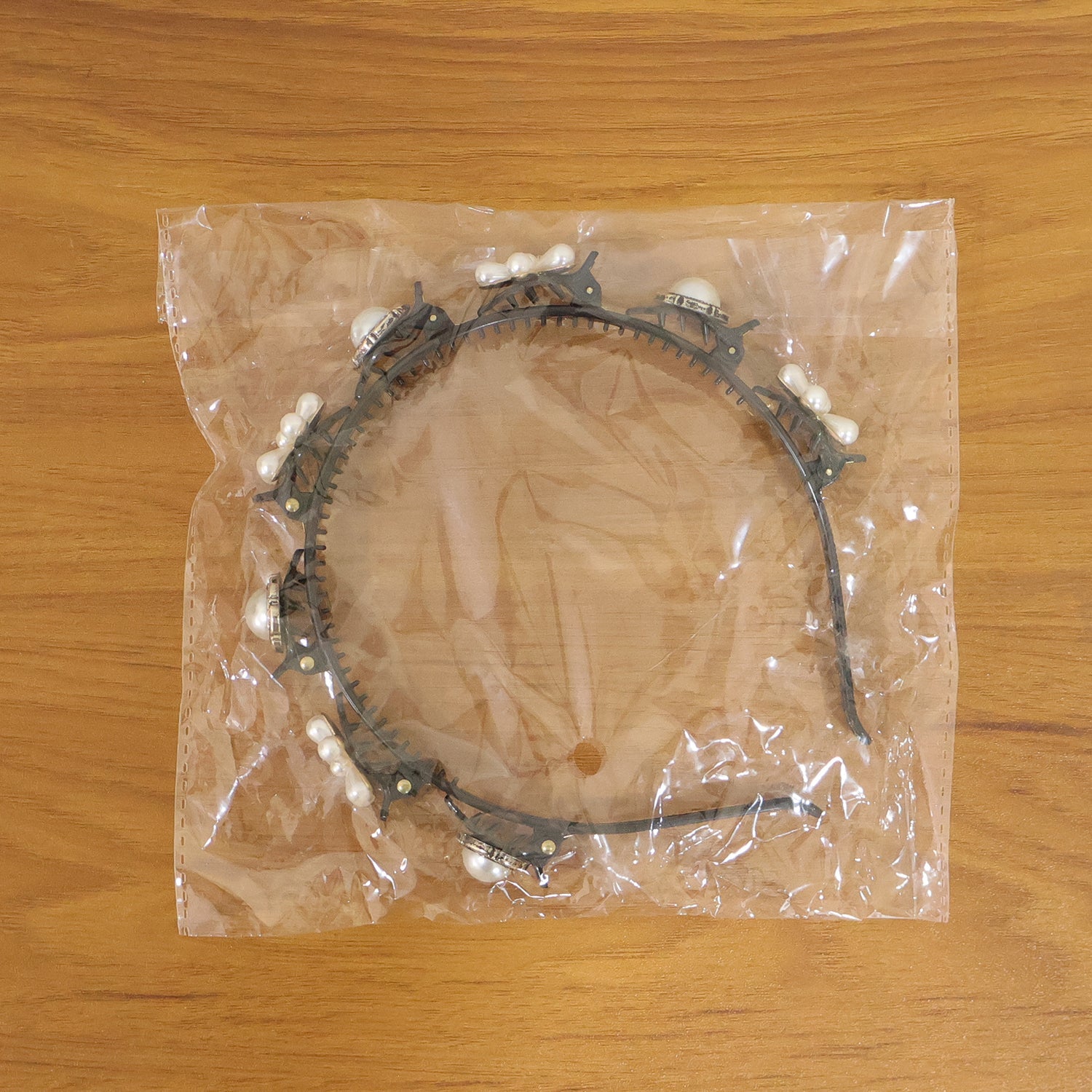 Luxury Pearl Floral Hair Band for Women & Girls (1 Pc)