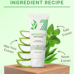 Zequz Neem & Tulsi Face Wash - (1 Pc / 100 ML)