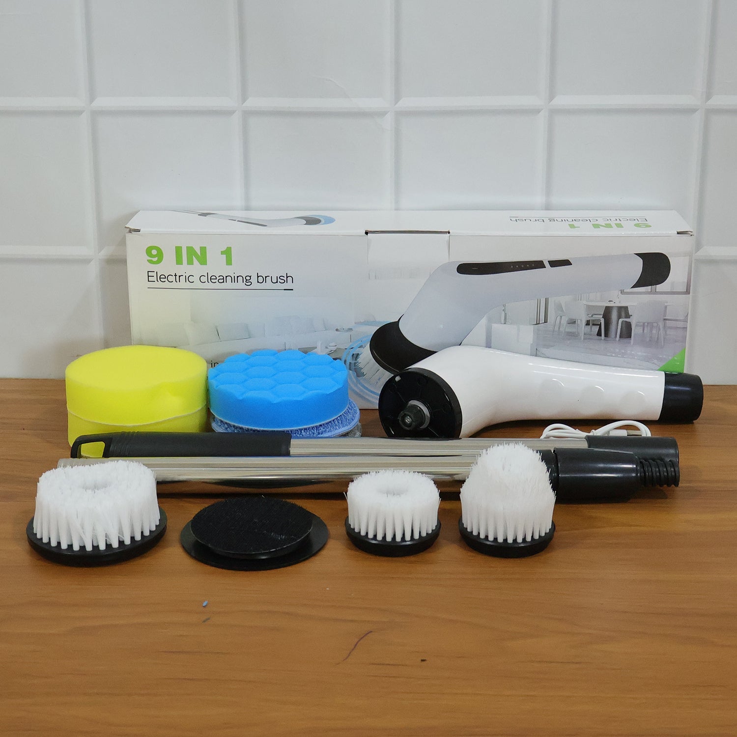 DeoDap 9-in-1 Electric Spin Scrubber