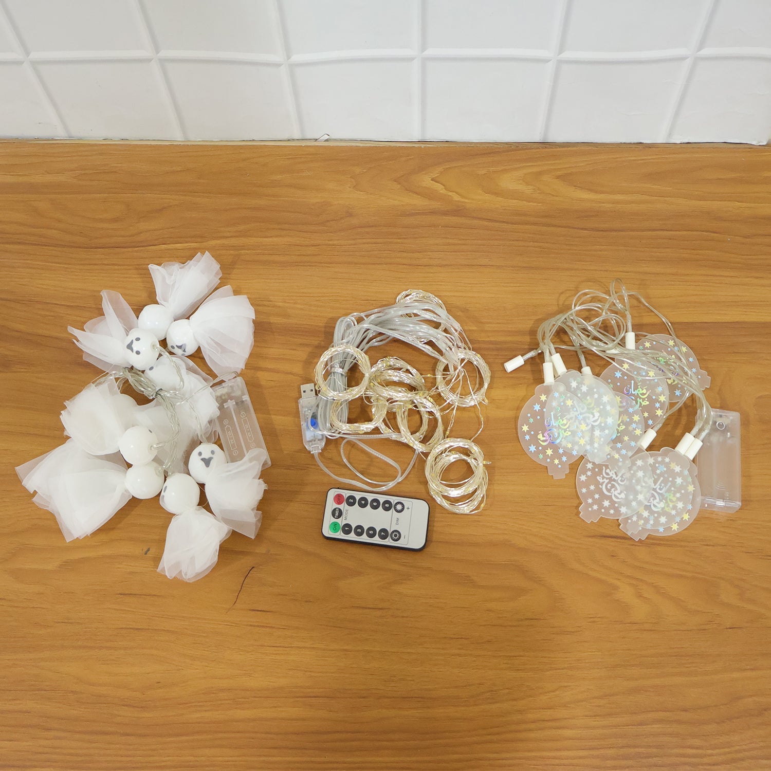 Decorative LED String Light Set (1 Pc, Mix Design)