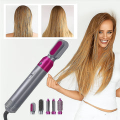 5 In 1 Hair Dryer Brush multifunctional hot air styler front view