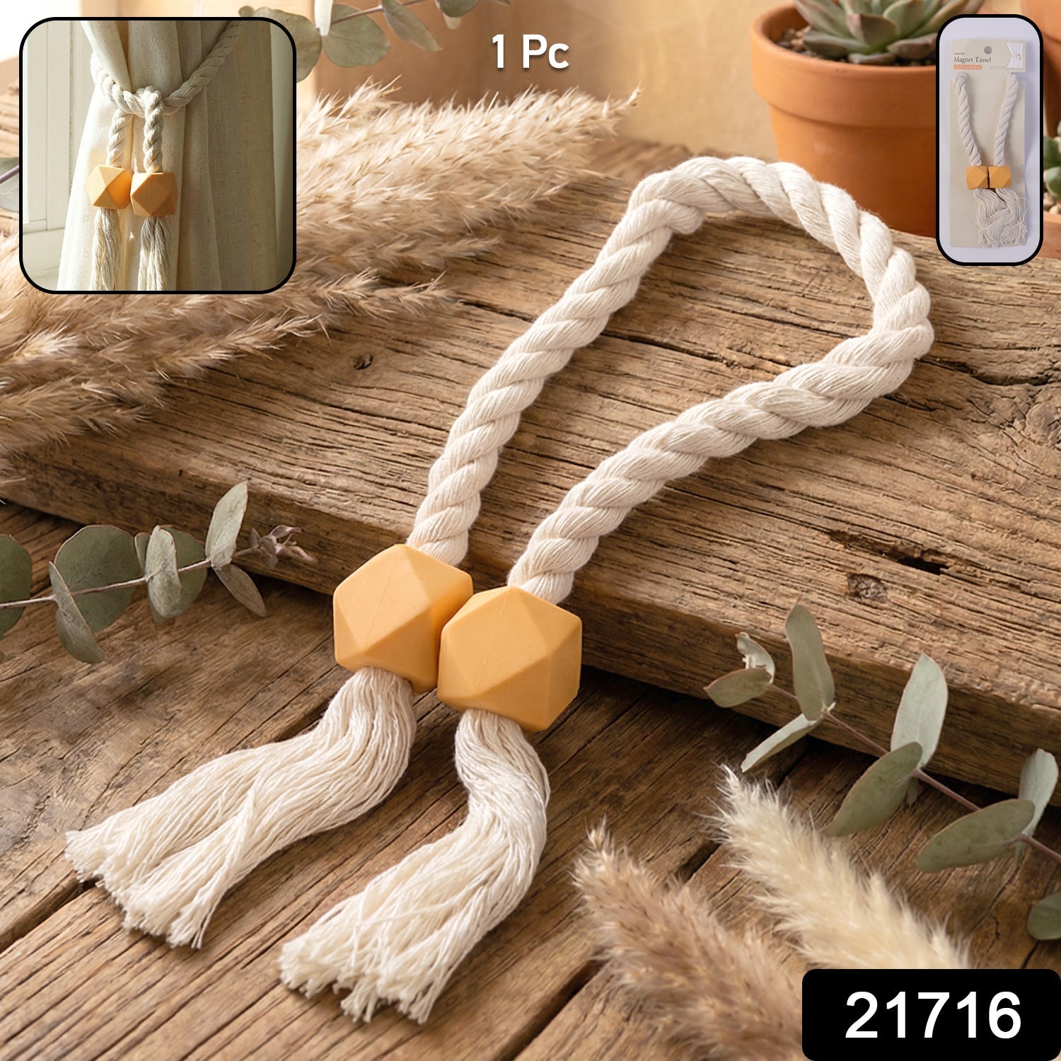 Premium Magnetic Curtain Tieback (1 Pc)