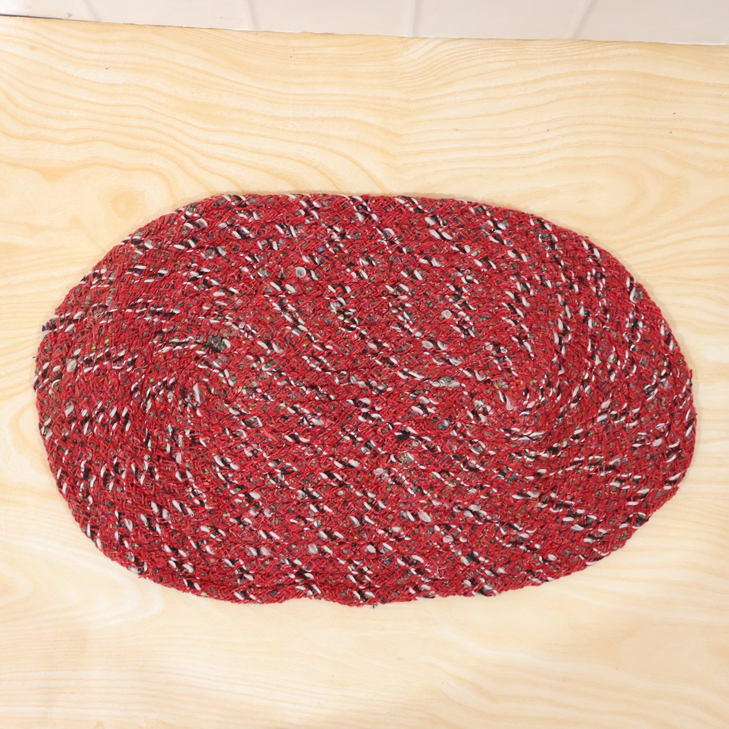 Red Floor Mat Detail