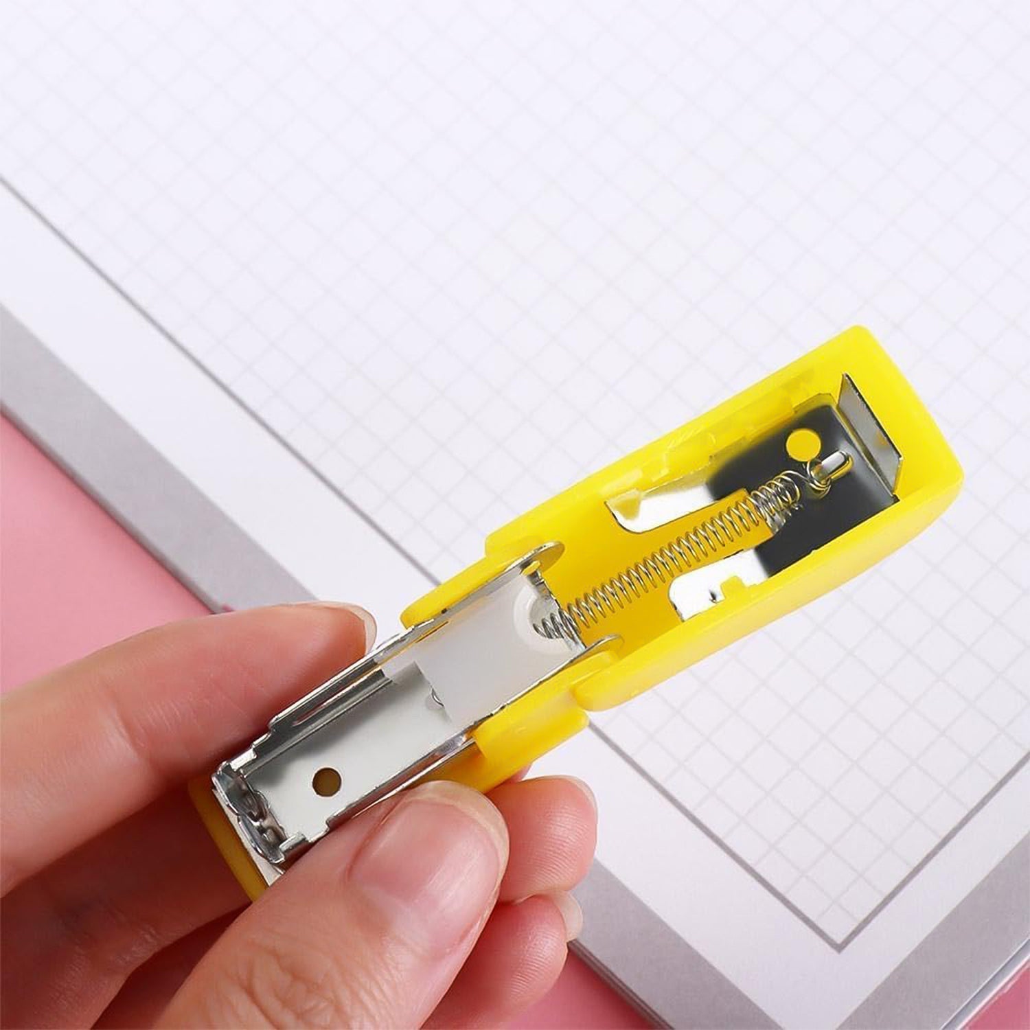 Mini Stapler Set Staples â€“ Assorted Colors | No.10 Staplers with Pins (20 pcs Set)