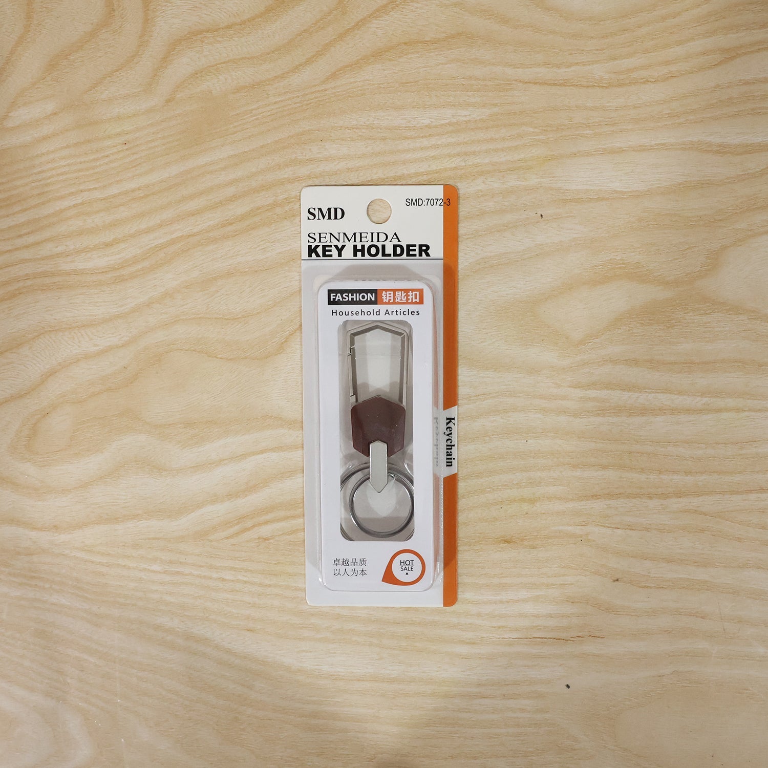 Everyday carry metal key organizer clip