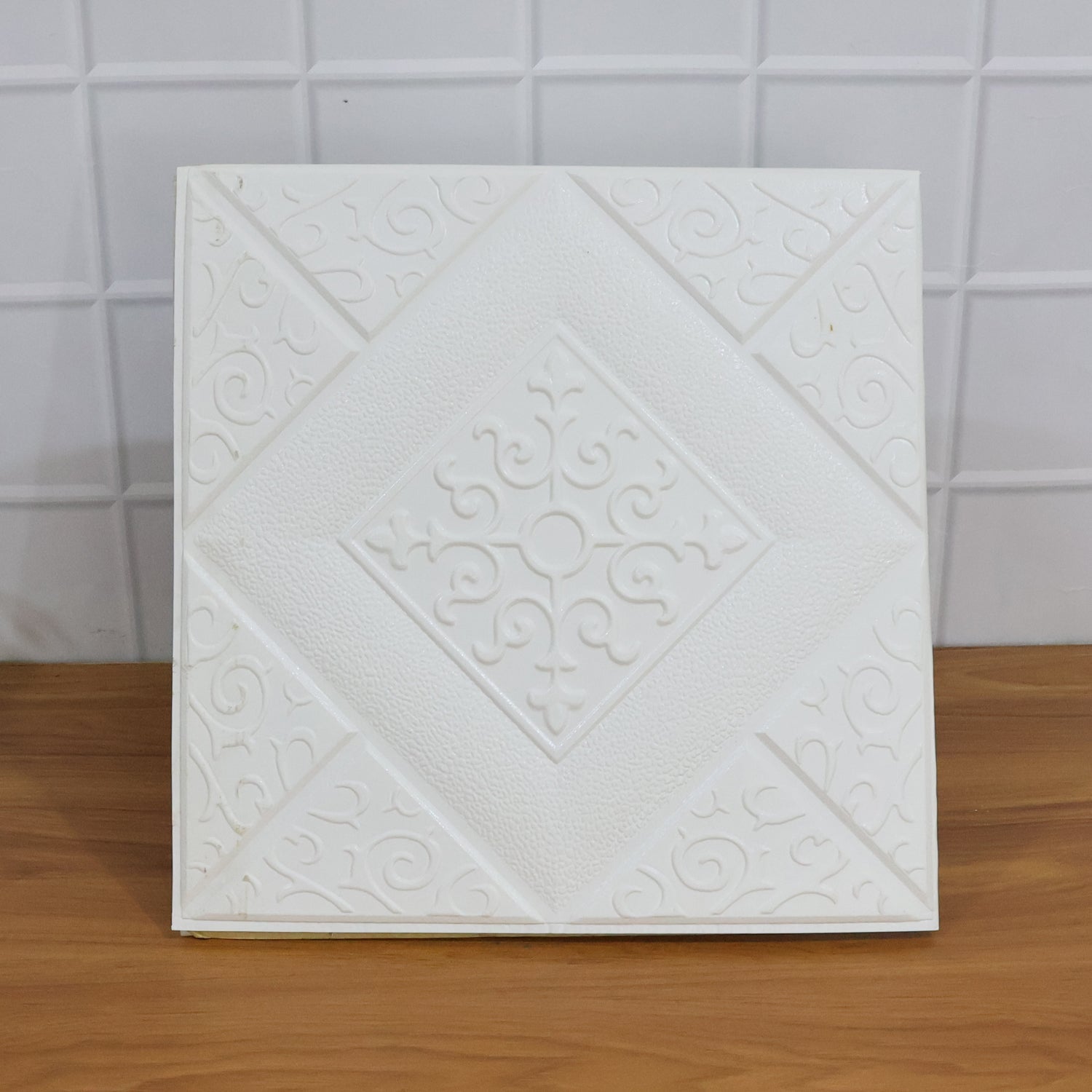 Wallpaper 3D Foam Wallpaper Sticker Panels (70 x 70 Cm / 1 Pc)