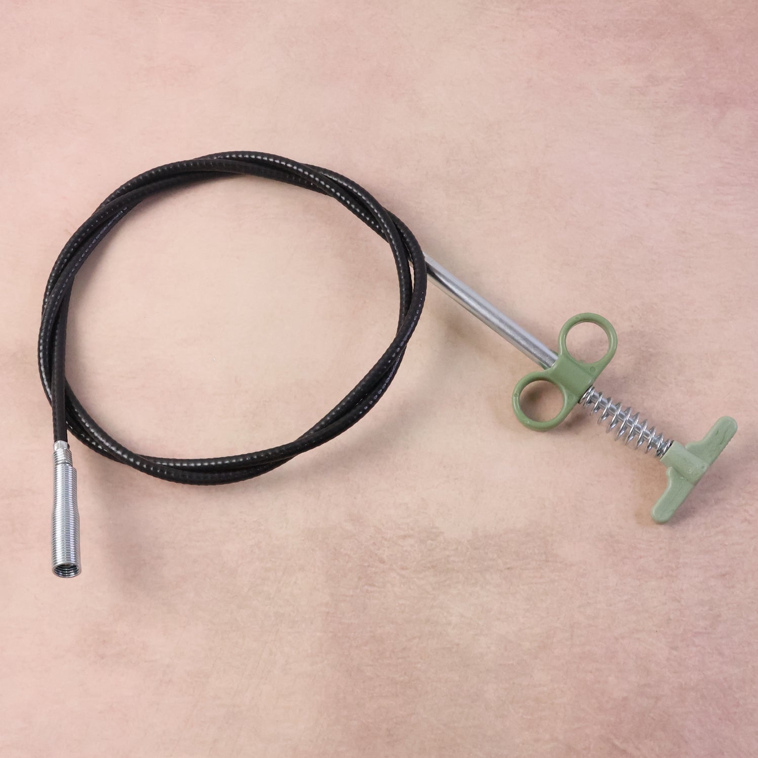 Flexible Spring Drain Cleaning Tool with Hand Grip (1 Pc / 157 Cm)