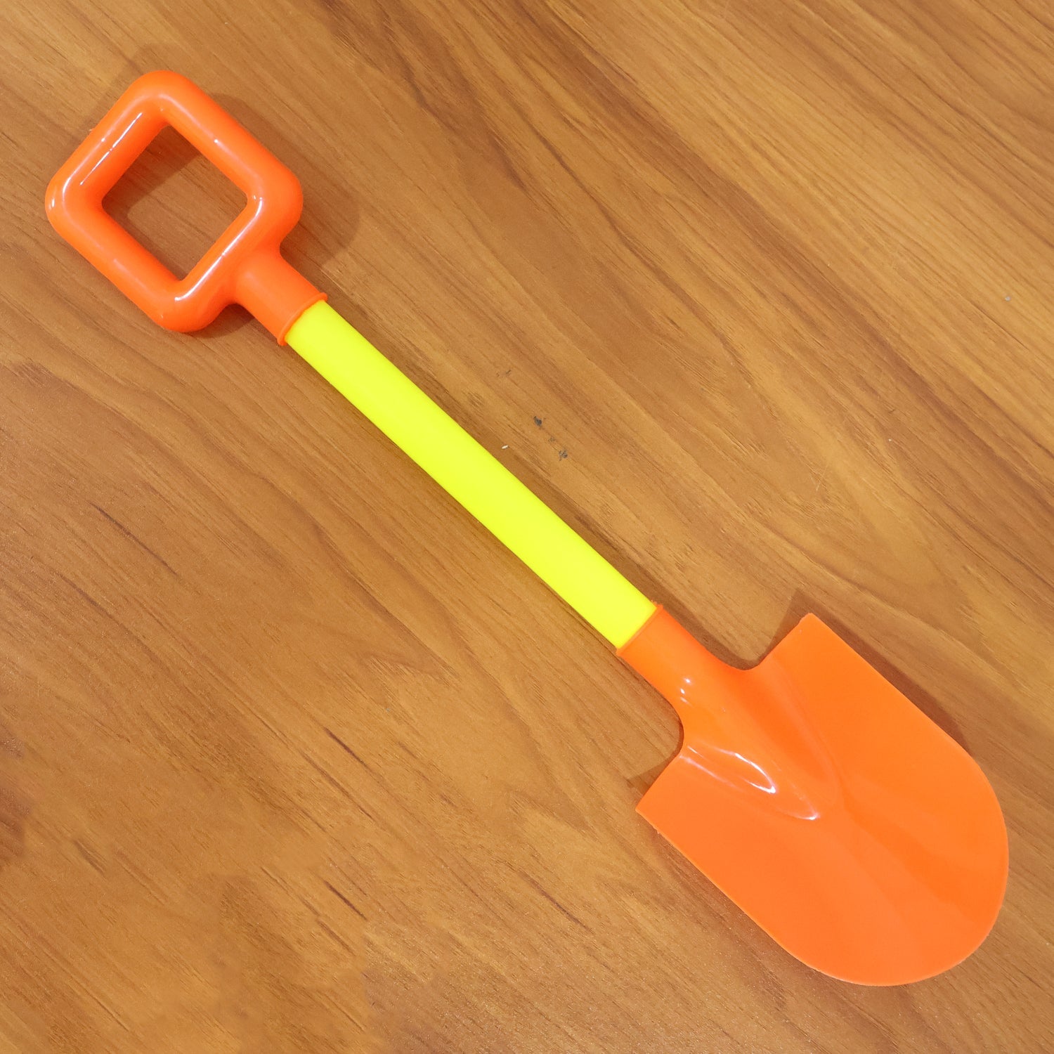 Colorful plastic beach shovel for kids