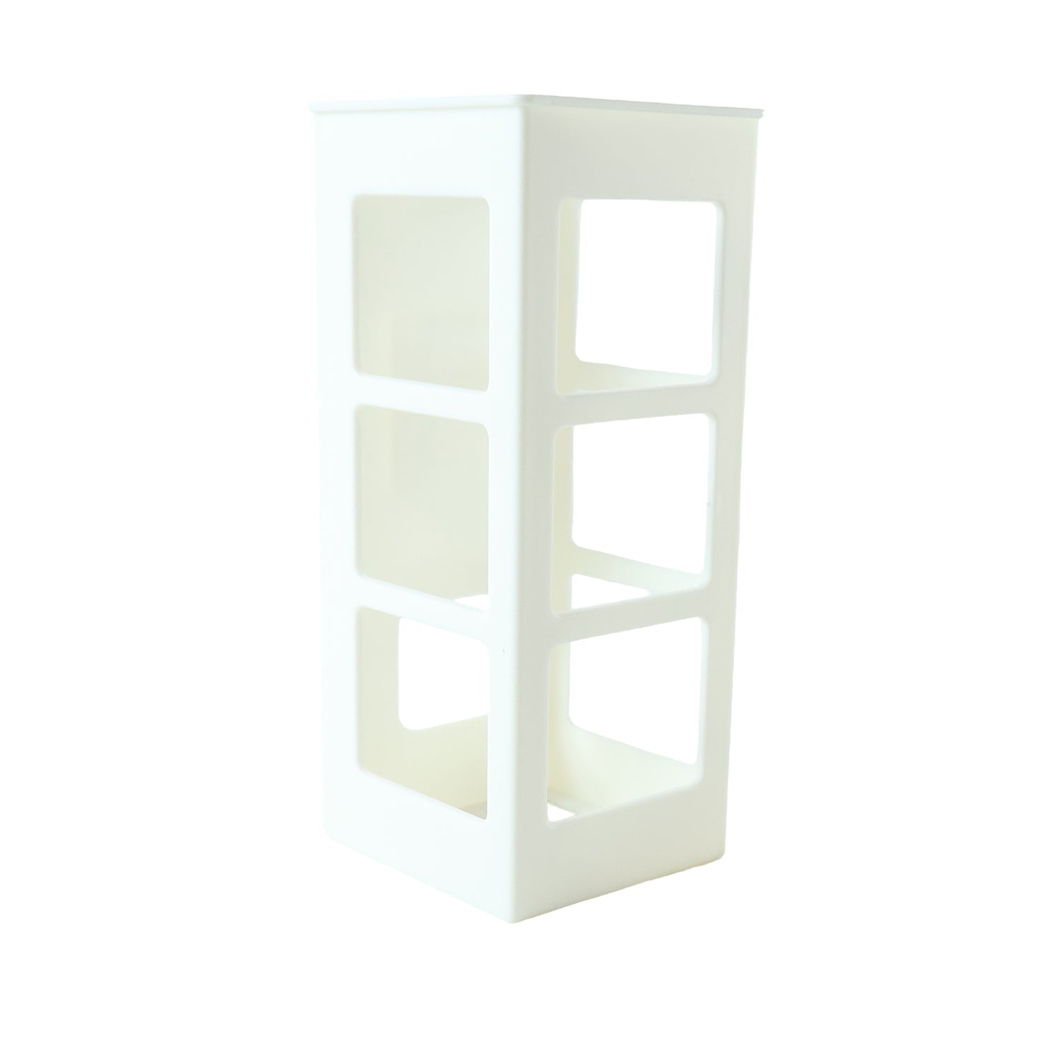 Plastic Wall Mounted Storage Rack Holder for Remote and Small Items (1 Pc)