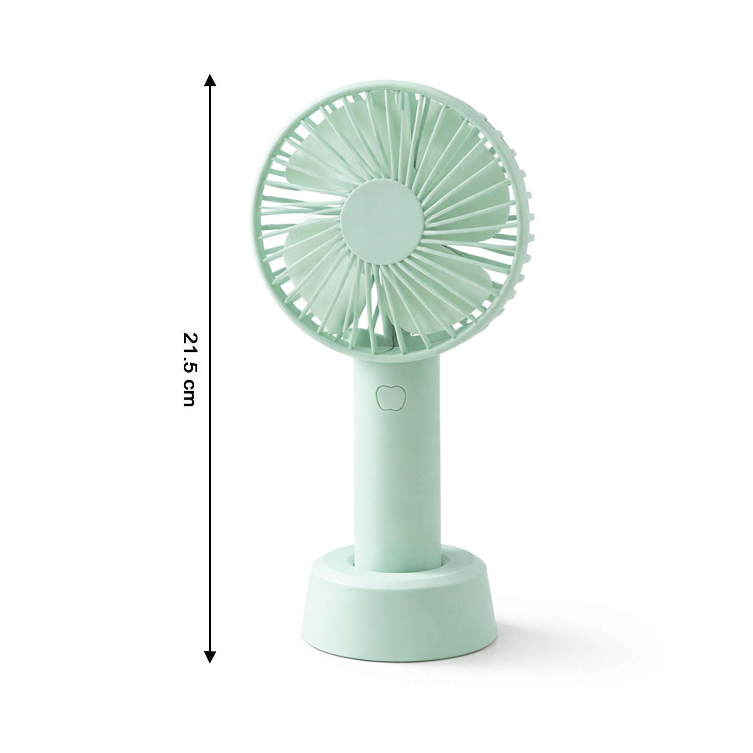Portable handheld fan battery compartment