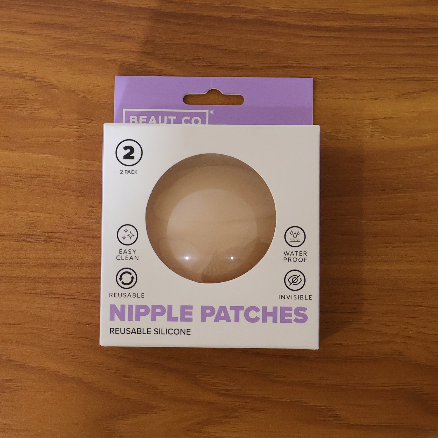 Reusable Silicone Nipple Cover Patches (2 Pc)