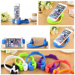 Hand-Shaped Mobile Stand â€“ Universal Support for Home & Office (1 Pc, With Color Box)
