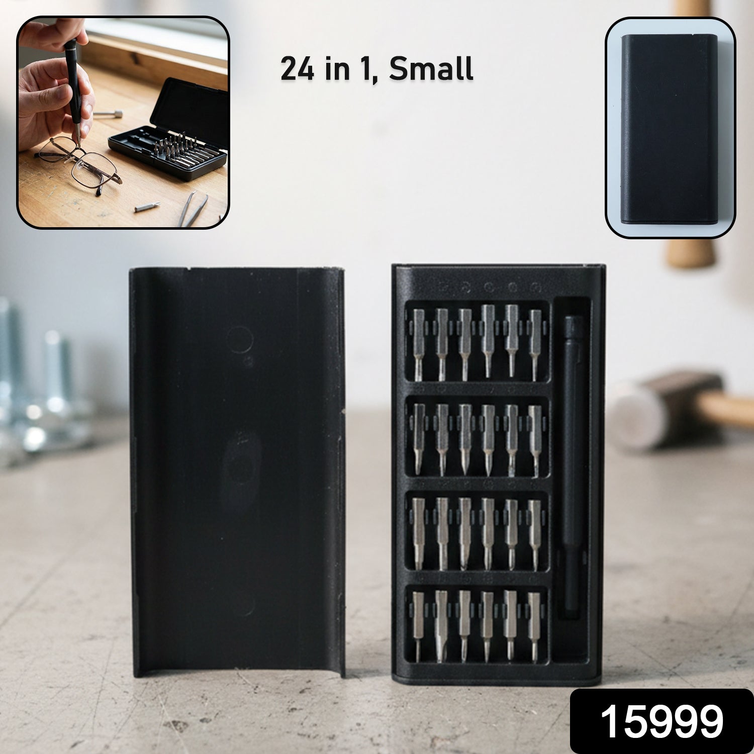 24 in 1 Precision Screwdriver Tool Kit – Small Size(1 Set)