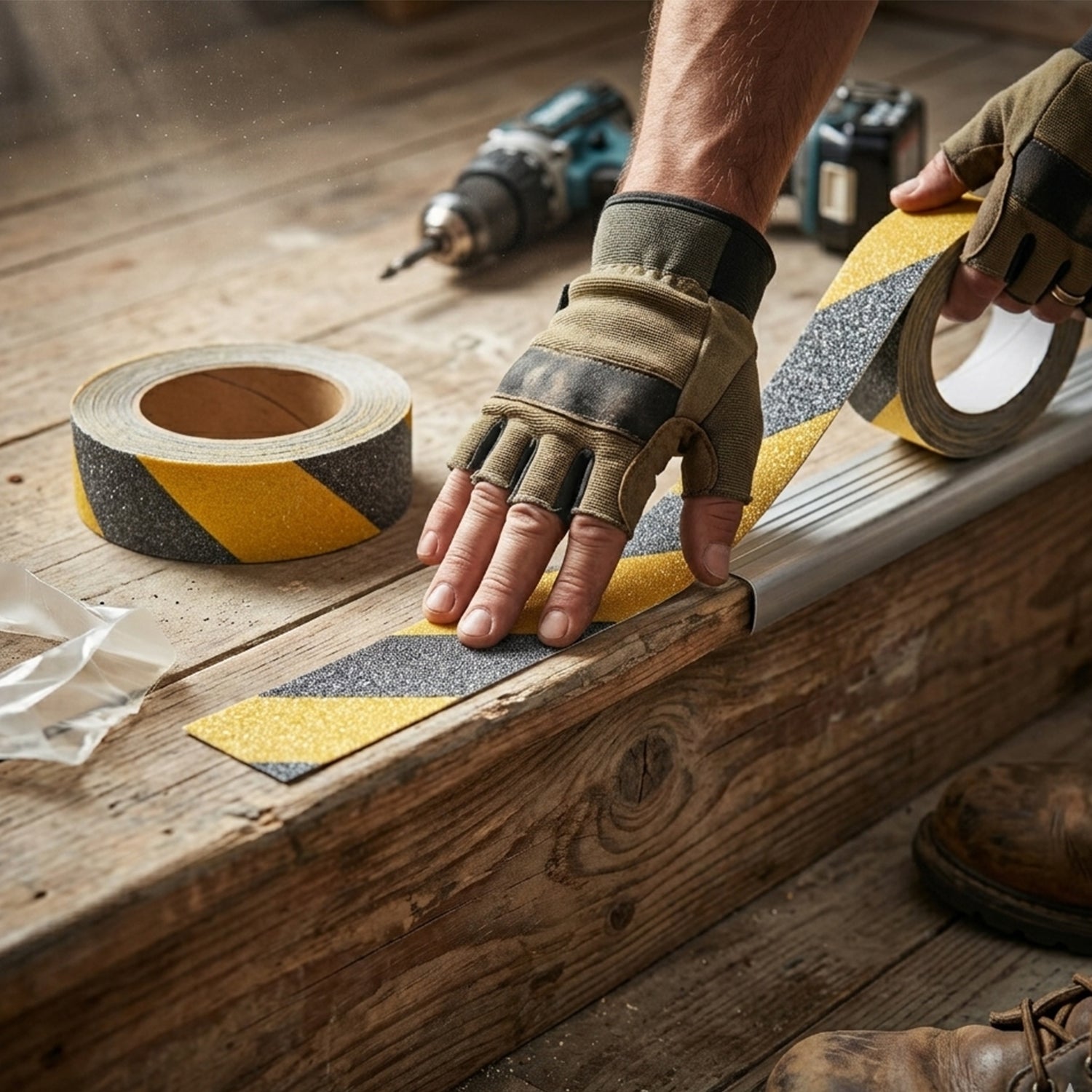 Heavy Duty Anti Slip Safety Tape 110x25mm 1 Pc