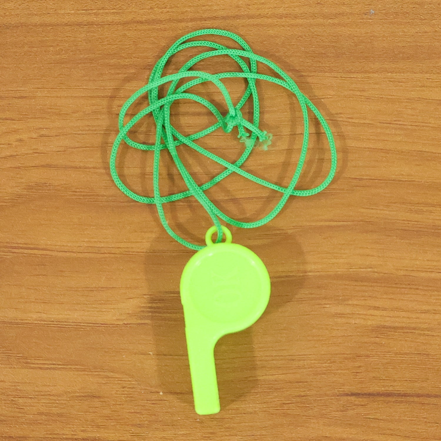 Plastic Sports Whistle with Neck Lanyard Loud Safety Whistle (1 Pc, Mix Color)