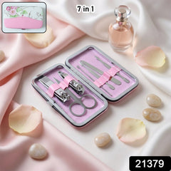 Premium 7 in 1 Manicure Pedicure Nail Care Kit (1 Set)