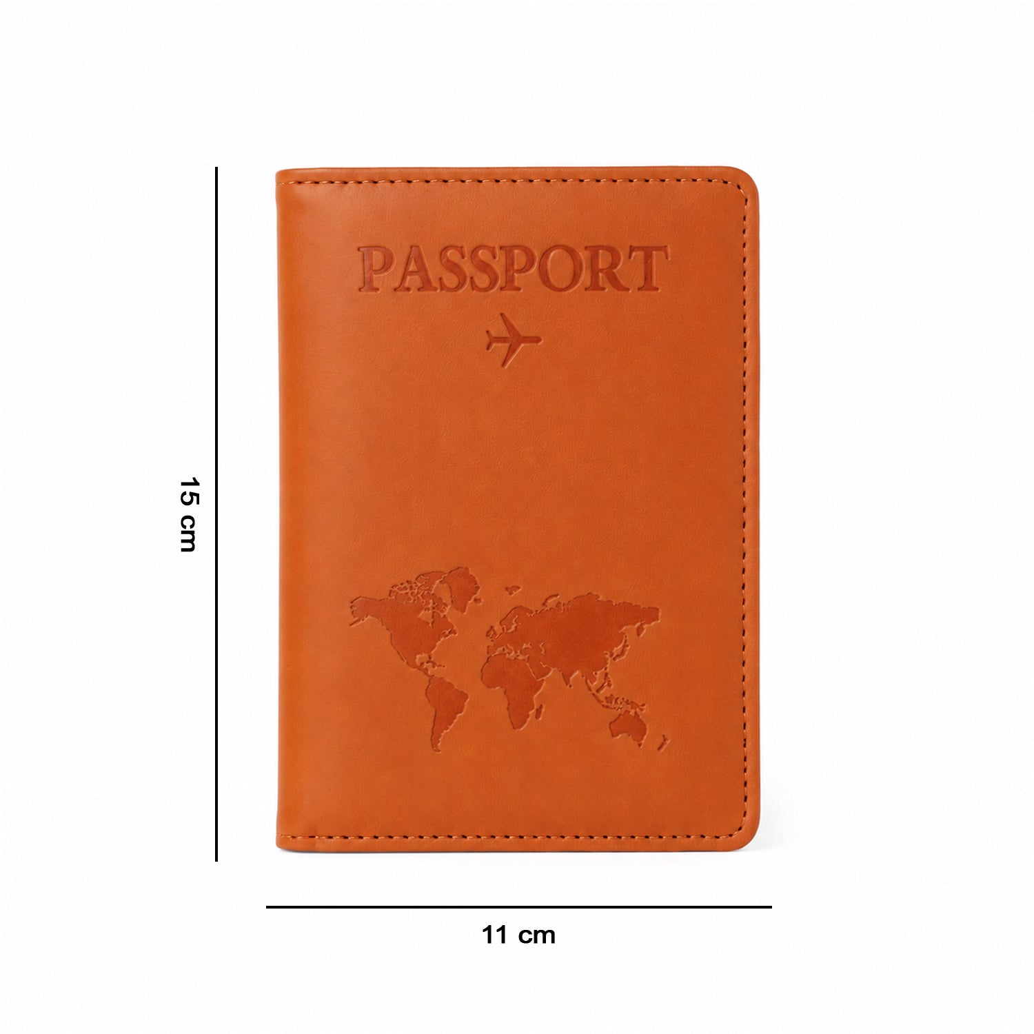 Premium Multifunction Travel Passport Holder & Wallet (15x11cm / 1 Pc)