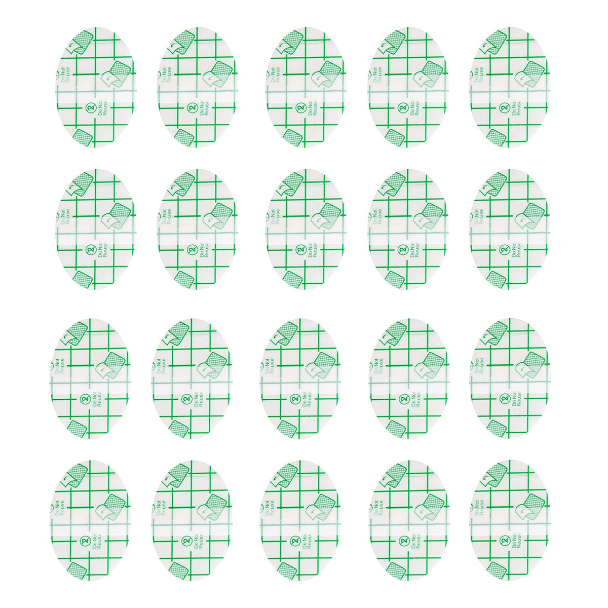 Baby Waterproof Ear Stickers, Heel Invisible Foot Sticker 