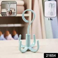 Premium 360° Rotating Multi Hook Closet Organizer Hanger (1 Pc)