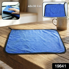DeoDap Premium Microfiber Cleaning Cloth Towel - in-use lifestyle shot