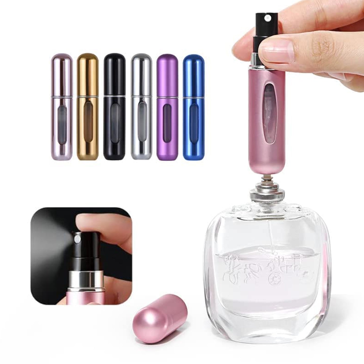 ScentWave branded perfume atomizer