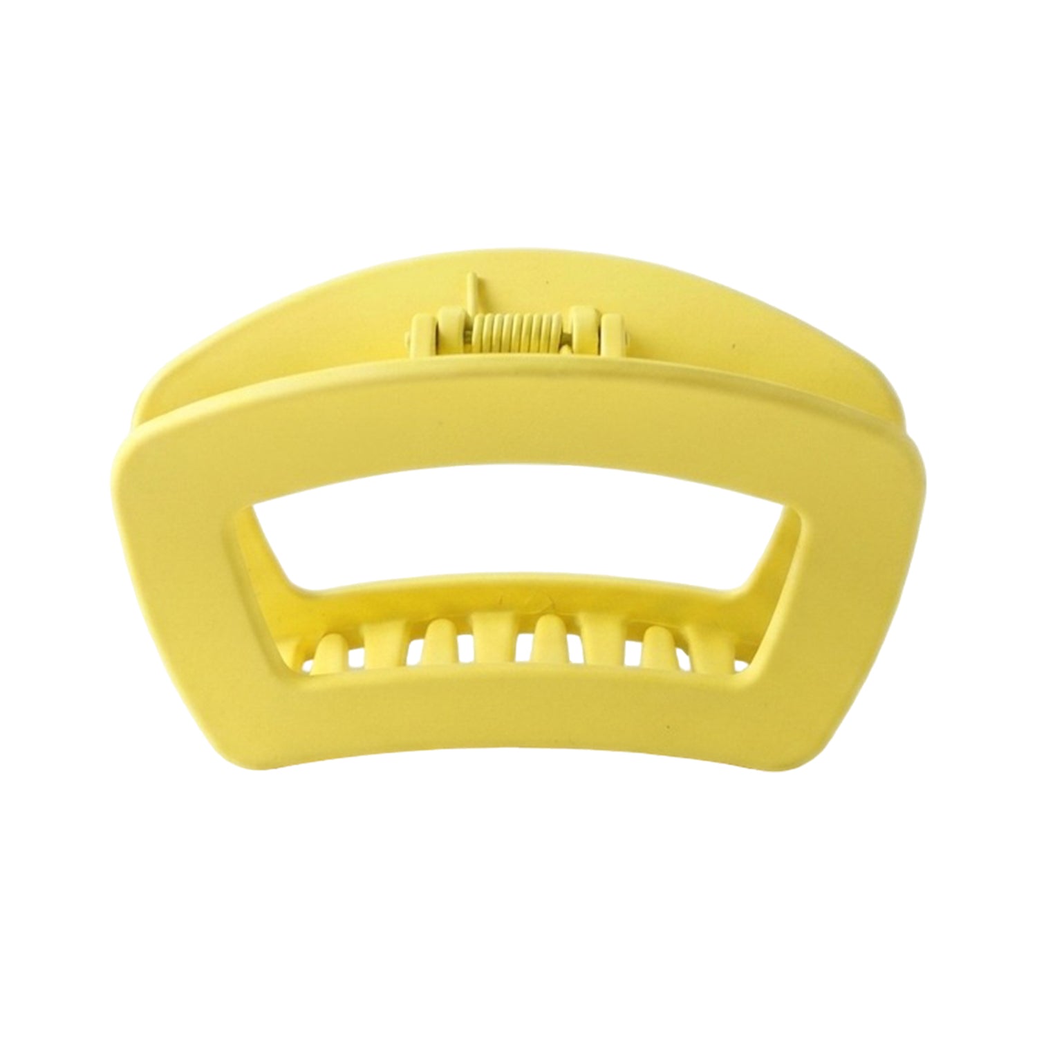 Flower claw clip on white background